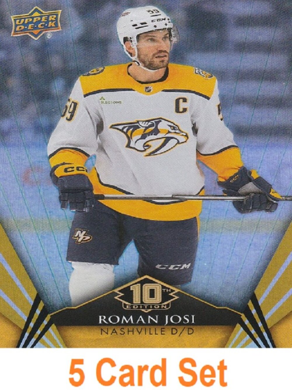 Roman Josi Hockey Card Collection